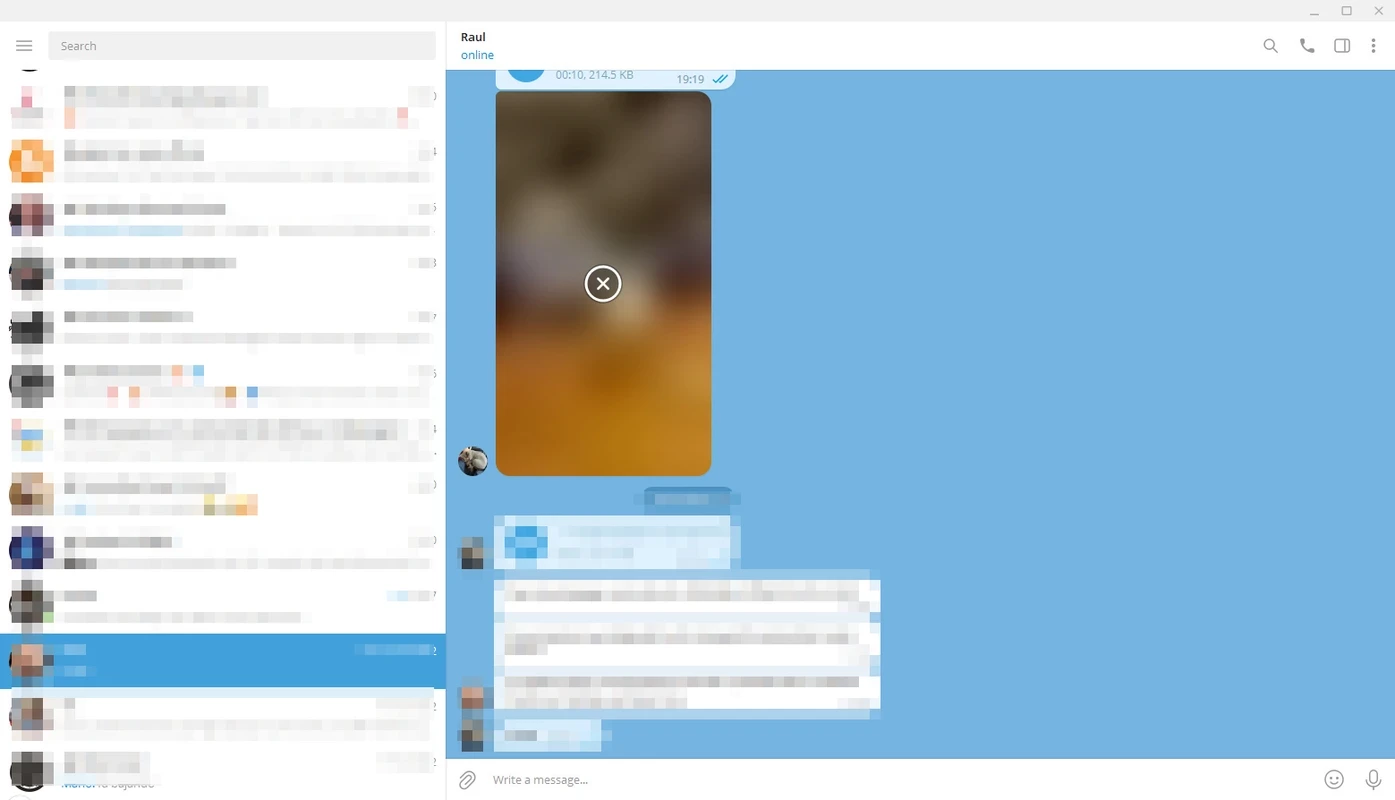 Telegram Web — skærmbillede 4
